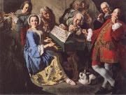 TRAVERSI, Gaspare The Music Lesson china oil painting reproduction